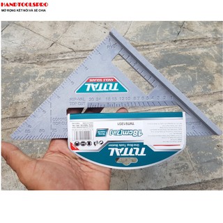 Thước Êke nhựa ABS tam giác 7 inch Total TMT61201