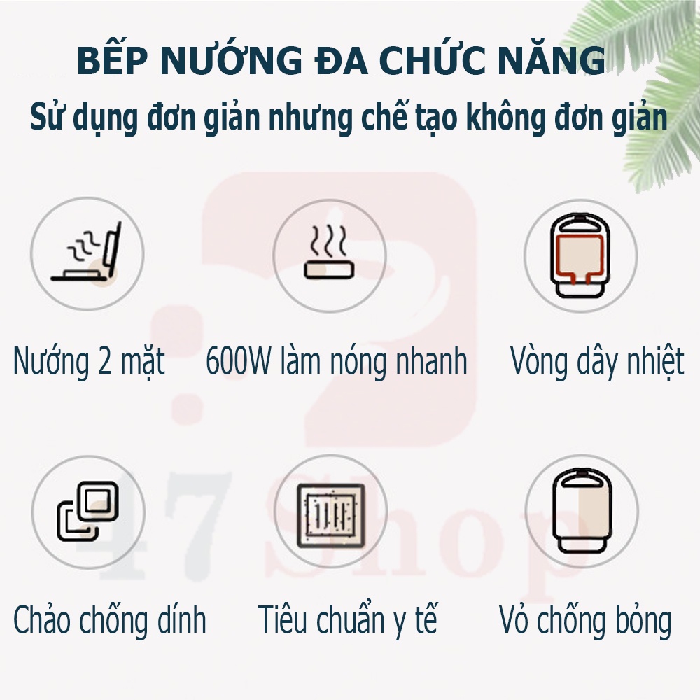 [Mã ELHADEV giảm 4% đơn 300K] Máy nướng bánh mì sandwich siêu nhanh đa năng - máy làm bánh waffle