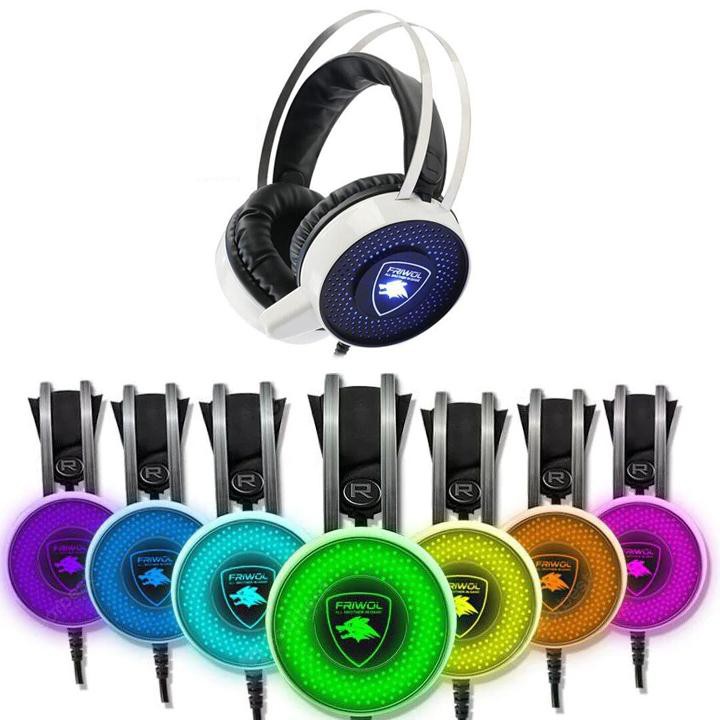TAI NGHE CHỤP TAI X3 LED ĐỔI MÀU LIÊN LỤC SIÊU ĐẸP ÂM THANH TRUNG THỰC CÓ MIC THOẠI - DÙNG CHO ĐIỆN THOẠI - MÁY TÍNH