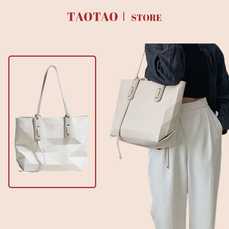 Túi tote kiểu dáng hình học thời trang công sở dành cho nữ túi du lịch