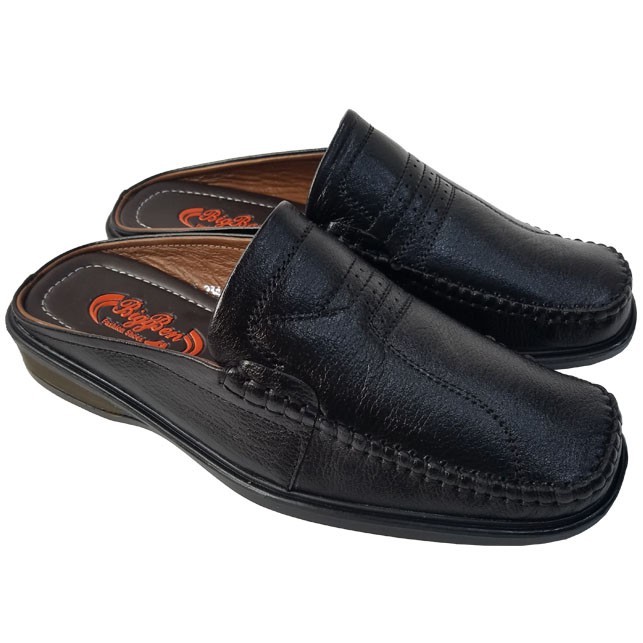 Dép Bít Đầu Nam Da Bò BIGBEN Cao Cấp SB82