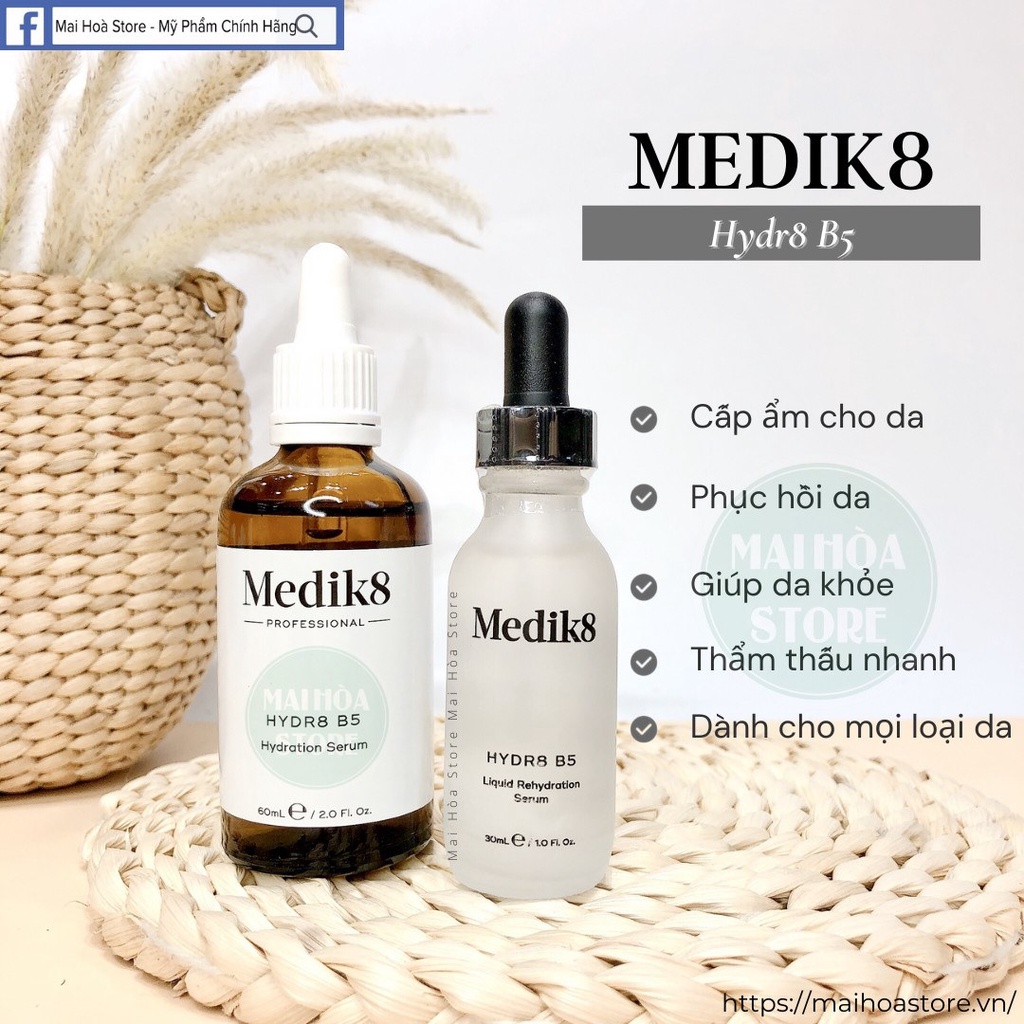 Serum B5 Medik8- Dưỡng Ẩm, Phục Hồi Da Yếu, Nhạy Cảm, Da Treatment
