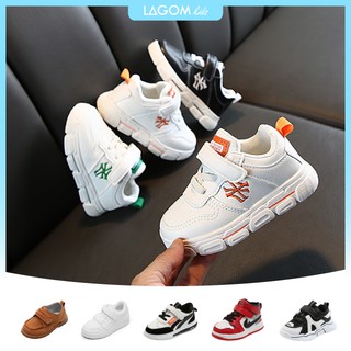 [Cao cấp] Giày Trẻ Em Bé Trai 2020 - Dáng Thể Thao Da PU Dáng Sneaker | 1-3-5 Tuổi [Video & Ảnh Thật] GS004