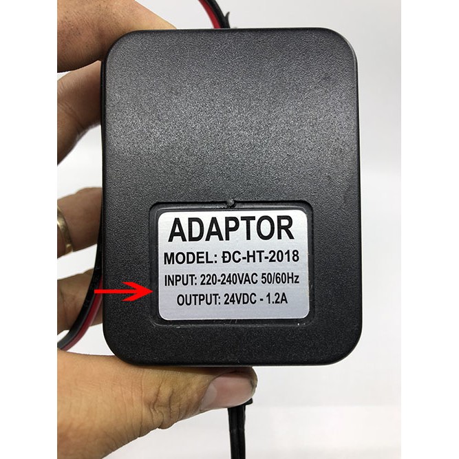 Adapter nguồn 24v - 1.2A cho máy phun xương – máy bơm chính hãng