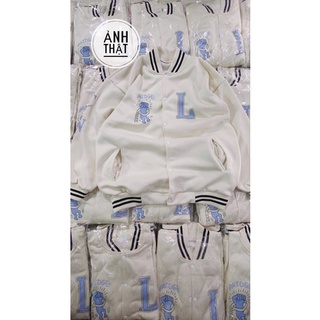 Áo Khoác Bomber Nỉ Ngoại Dày Mịn Form Unisex Nam Nữ Ulzzang