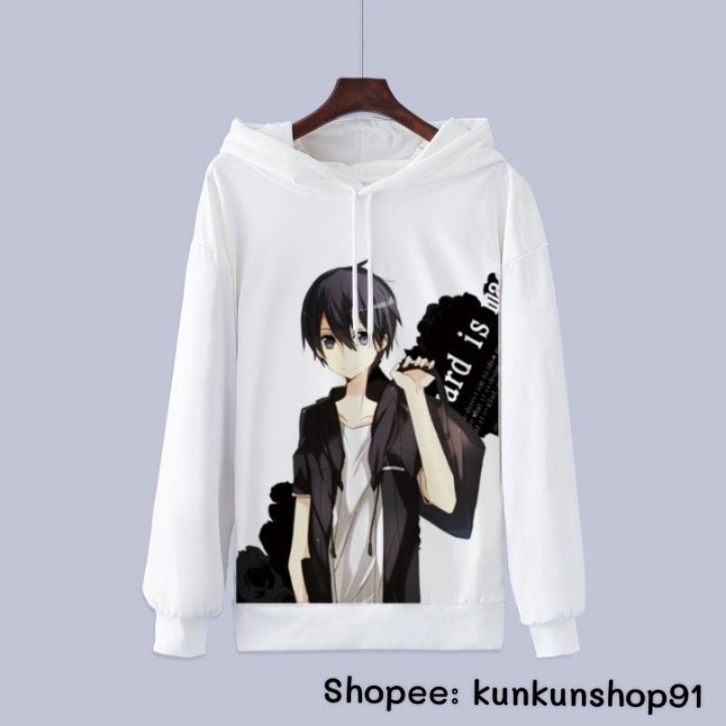 Áo Hoodie Tay Dài Anime Sword Art Online Nam Nữ Đủ Size