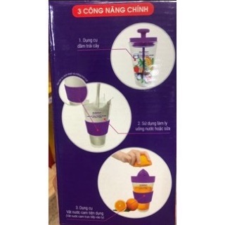 Ly đa năng (3 trong 1), vắt cam