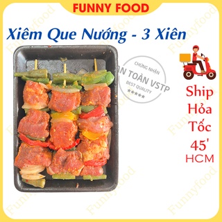 Xiên que thịt nướng – thịt nai – thịt heo rừng lai – – funnyfood