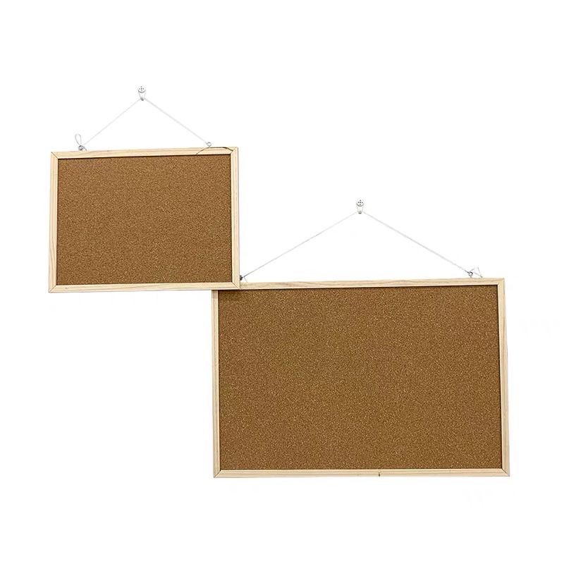 Bảng ghim chú thích làm bằng gỗ bần