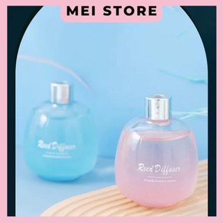 Tinh Dầu Khuếch Tán Thơm Phòng Chai Thủy Tinh Dạng Bầu Scent Diffuser 200ml