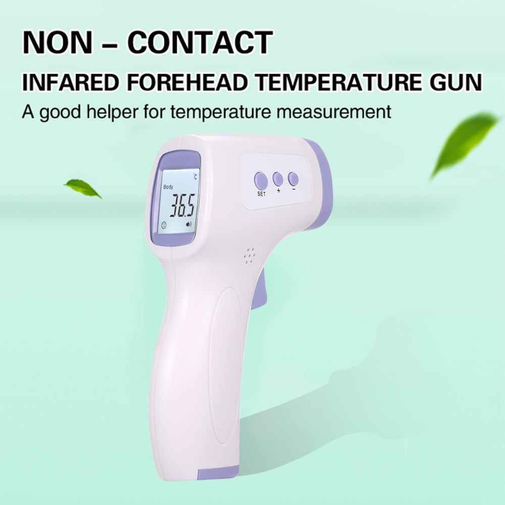 Non-contact IR Infrared Thermometer Forehead Temperature Measurement LCD Digital Display ℃/℉ Accuracy ±0.2℃