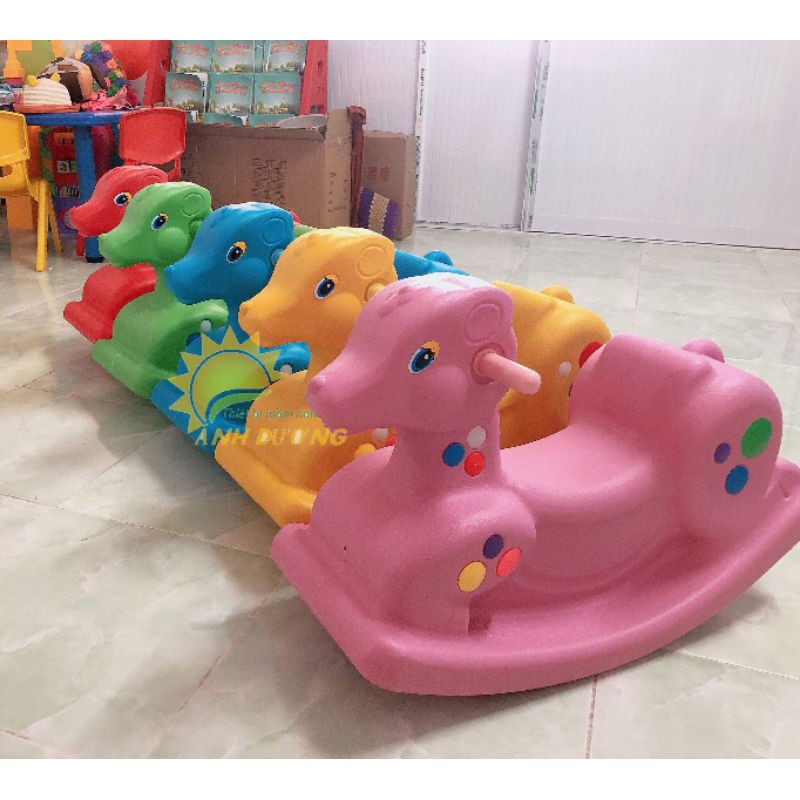 Bập bênh cho bé - nhiều màu