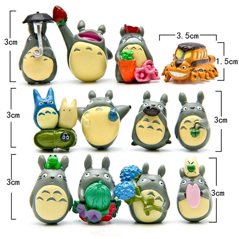 JARRED Set 12 Mô Hình Nhân Vật Phim Hoạt Hình Hàng Xóm Tôi Là Totoro