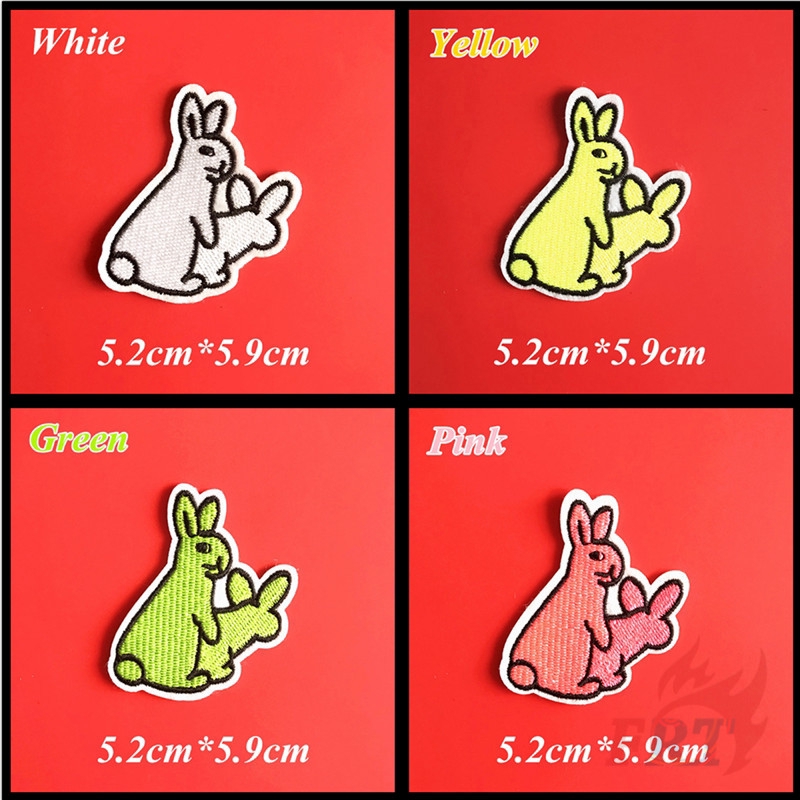 Sticker Ủi Thêu Chữ Bad Rabbit - Thời Trang