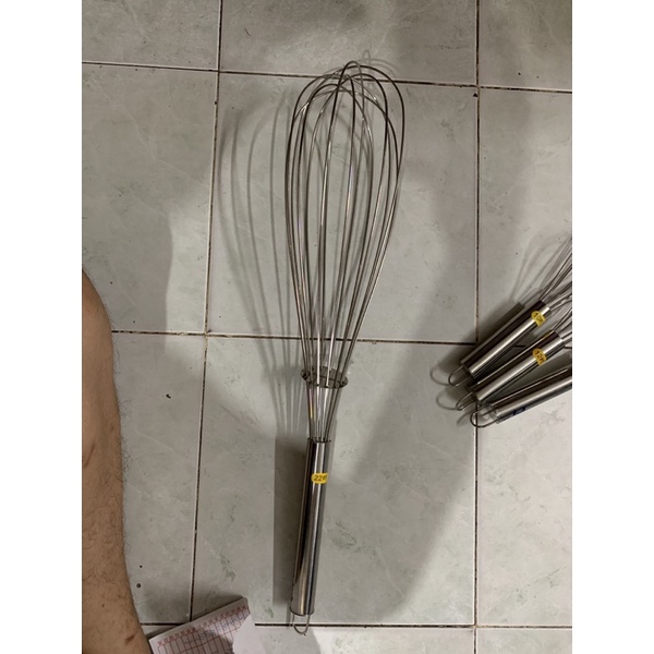 CÂY ĐÁNH TRỨNG INOX LOẠI LỚN SIZE 10" , 12" , 14" , 16" , 18" , 22"