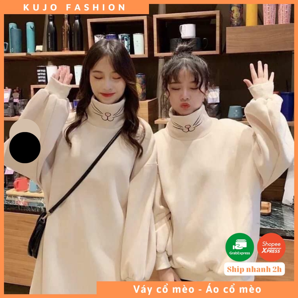 Áo cổ mèo - Váy cổ mèo Kujo Shop