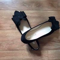 (Order )Giày bệt nơ da lộn full size từ 34-41