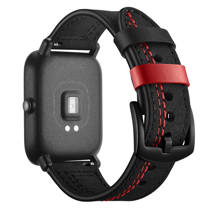 Sale 70% Phụ kiện dây đeo bằng da chính hãng Huami Amazfit GTS, Brown Giá gốc 347,000 đ - 81B166