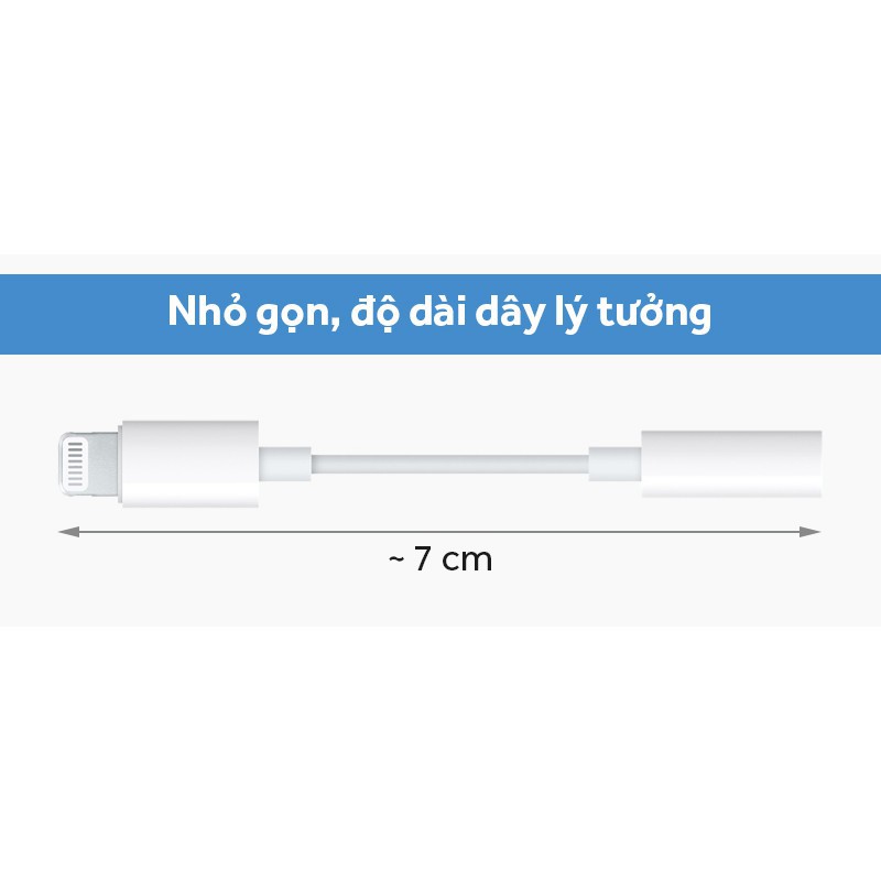 Cáp chuyển đổi Lightning sang 3.5mm MMX62