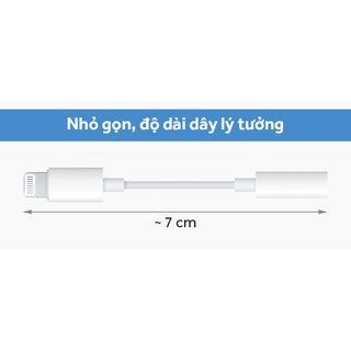 Cáp chuyển đổi Lightning sang 3.5mm MMX62