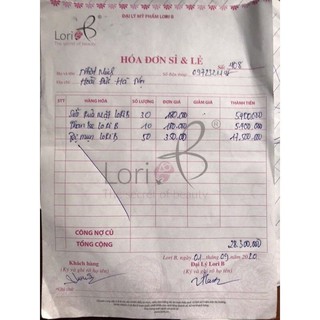 KEM MỤN LORI B
