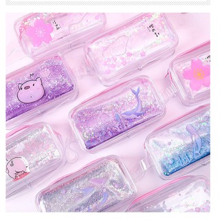 Hộp bút óng ánh siêu đáng yêu