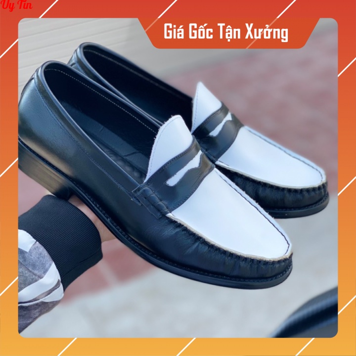 Penny Loafer, giày sơn tùng,giày lười cao cấp,đế Phíp đi rất êm chân