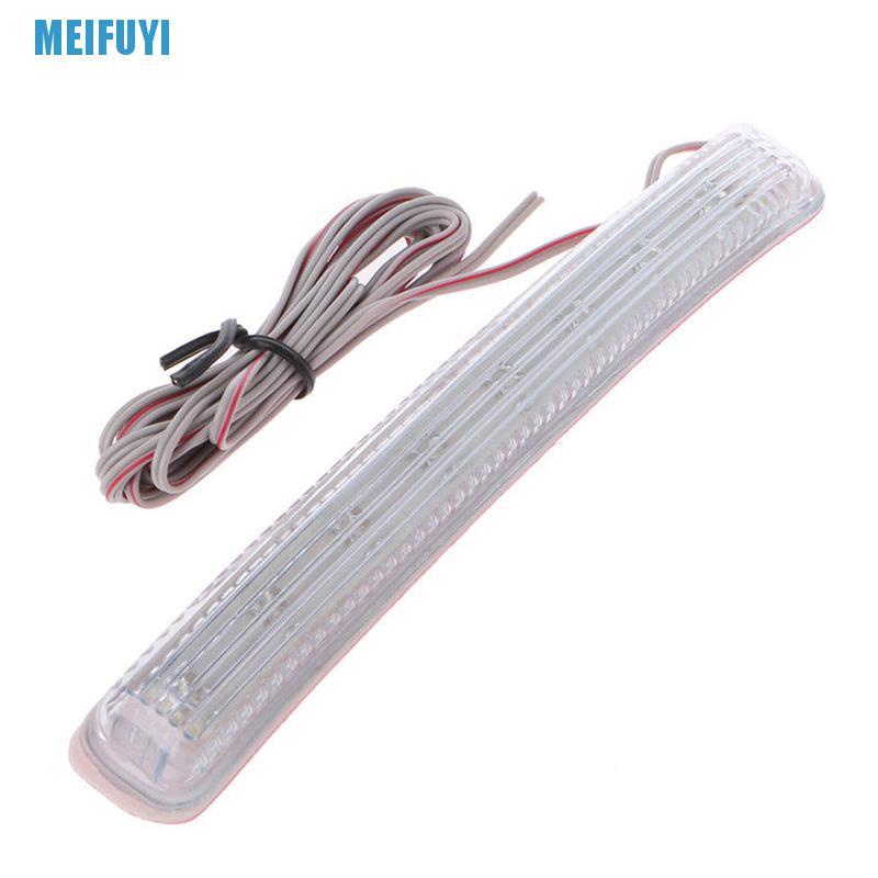 Bộ 2 Đèn Led 9 Smd12V 439v Mềm Gắn Gương Chiếu Hậu Màu Hổ Phách Chuyên Dụng Cho Xe Hơi