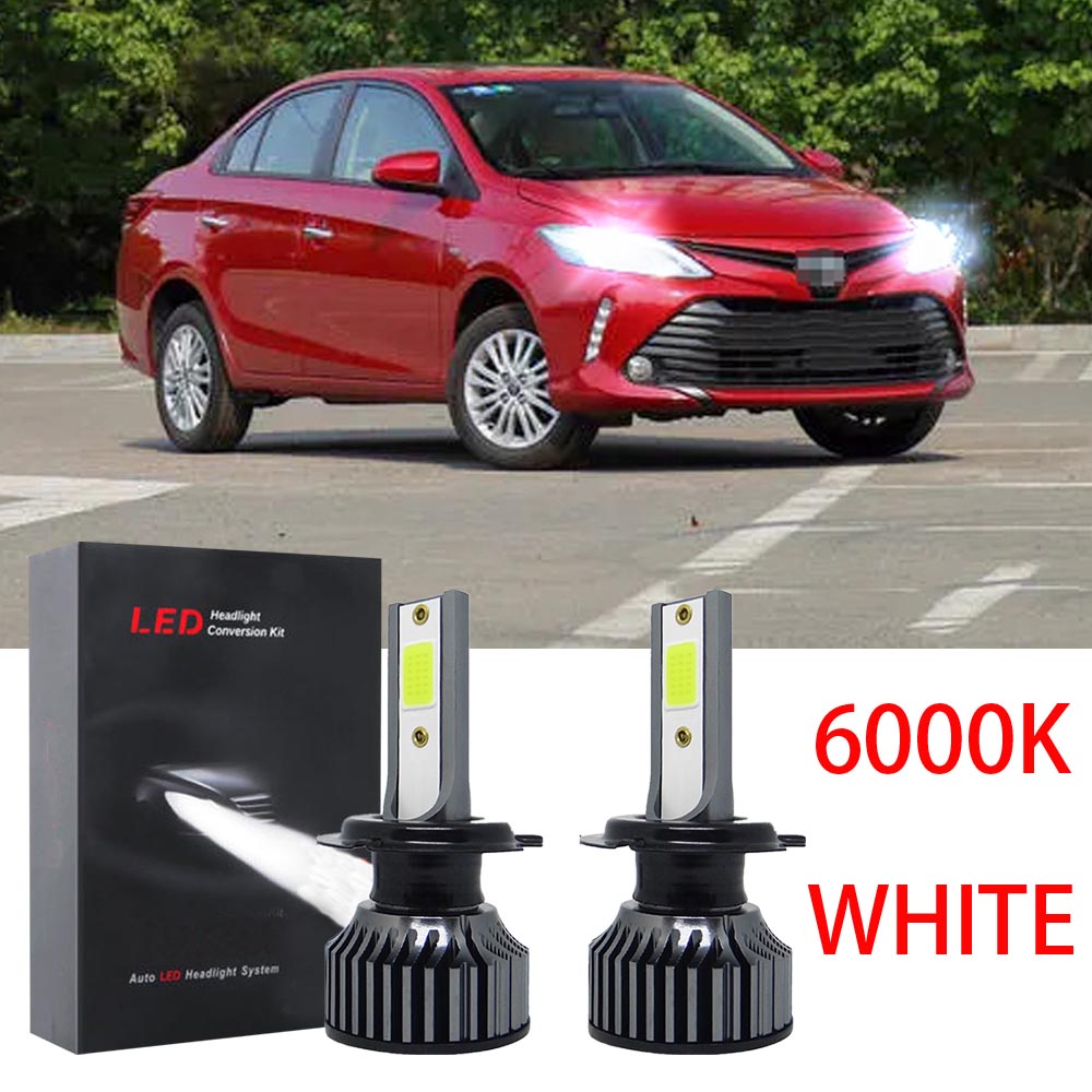Set 2 Đèn Pha LED NCP150 2013-2019 - 2pc 6000K Chuyên Dụng Cho Xe Hơi Toyota Vios