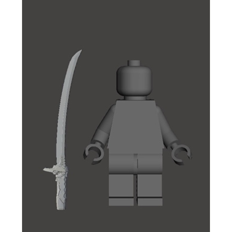 GDBrick Phụ kiện minifigures: Vũ khí Genji