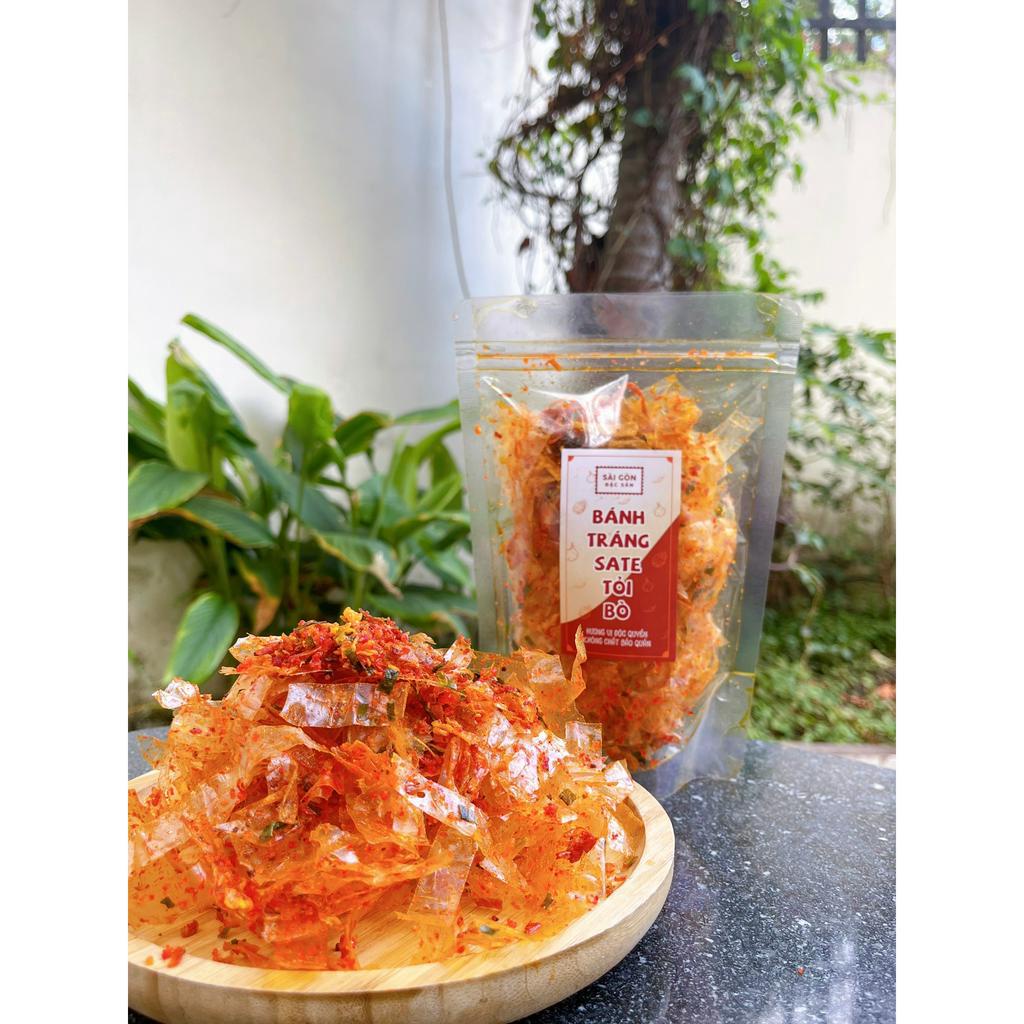 Bánh tráng sa tế tỏi bò Loại đặc biệt ngon Đồ Ăn Vặt Sài Gòn Đặc Sản