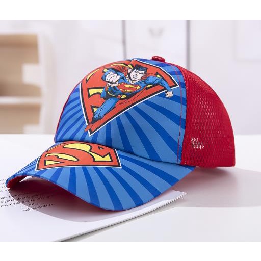Mũ Lưỡi Trai In Họa Tiết Hoạt Hình Siêu Anh Hùng Cho Bé