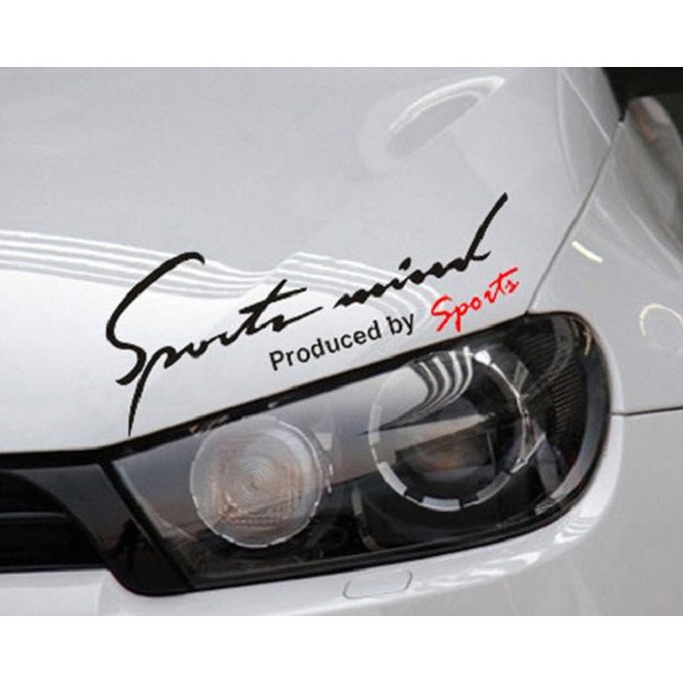 TEM SPORT MIND TRANG TRÍ Ô TÔ DECAL PRODUCED BY SPORT