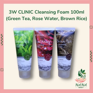 Sữa Rửa Mặt Chiết Xuất Từ Thiên Nhiên 3W CLINIC Cleansing Foam 100ml