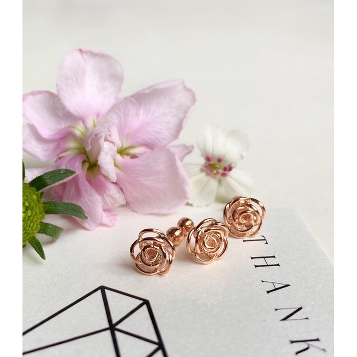 Hoa tai, bông tai hoa hồng