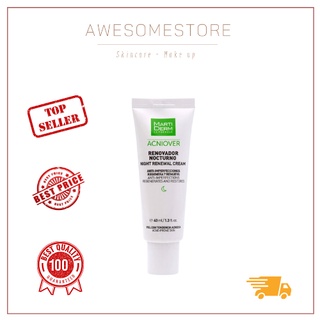 Kem Dưỡng Tái Tạo Ban Đêm - MartiDerm Acniover Night Renewal Cream (40ml)