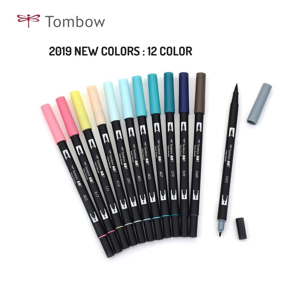 Bút TOMBOW ABT Dual Brush Pen (108 Màu) LIST (NEW COLOR)