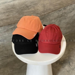 Nón lưỡi trai basic Hàn Quốc chữ thêu Tmi