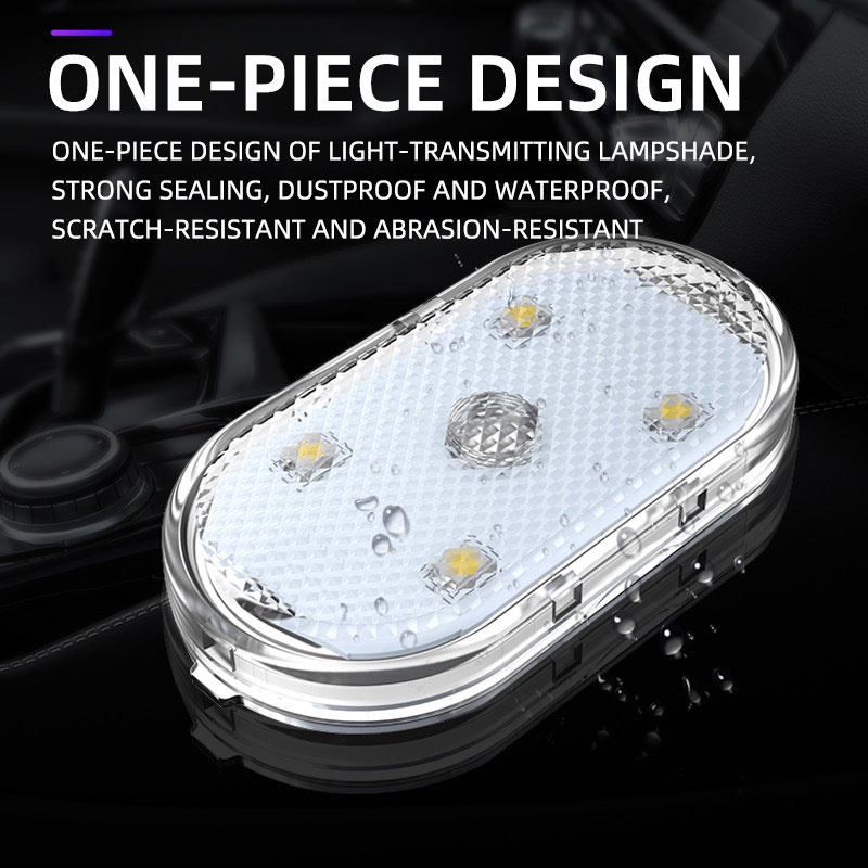 1 Đèn LED Mini Cảm Ứng Chạm Để Đọc Sách Trong Xe Hơi