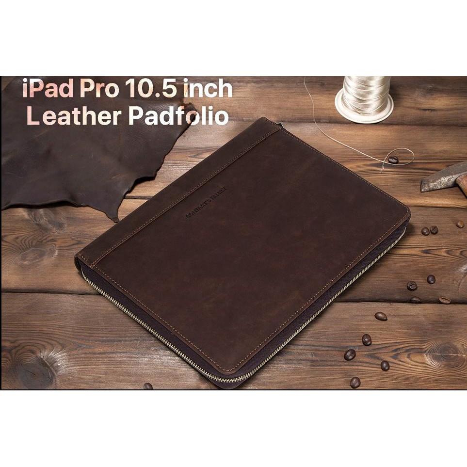 Túi da bò đựng iPad 10.5 Padfolio - SmartStore1688