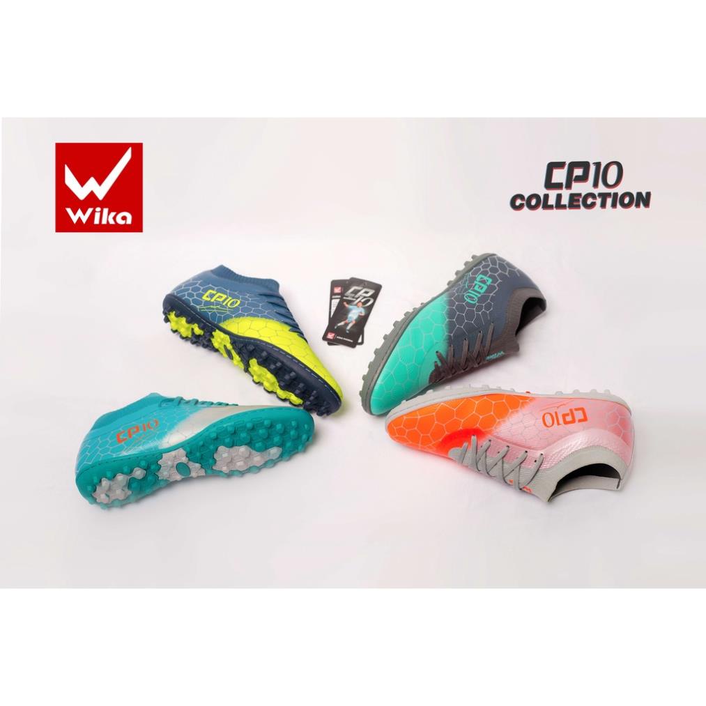 Giày Đá Bóng Wika CP10 Collection Kid Lót Giày EVA Êm Ái Bảo Vệ Chân, Đủ Size Dành Cho Bé 2021-2 KID