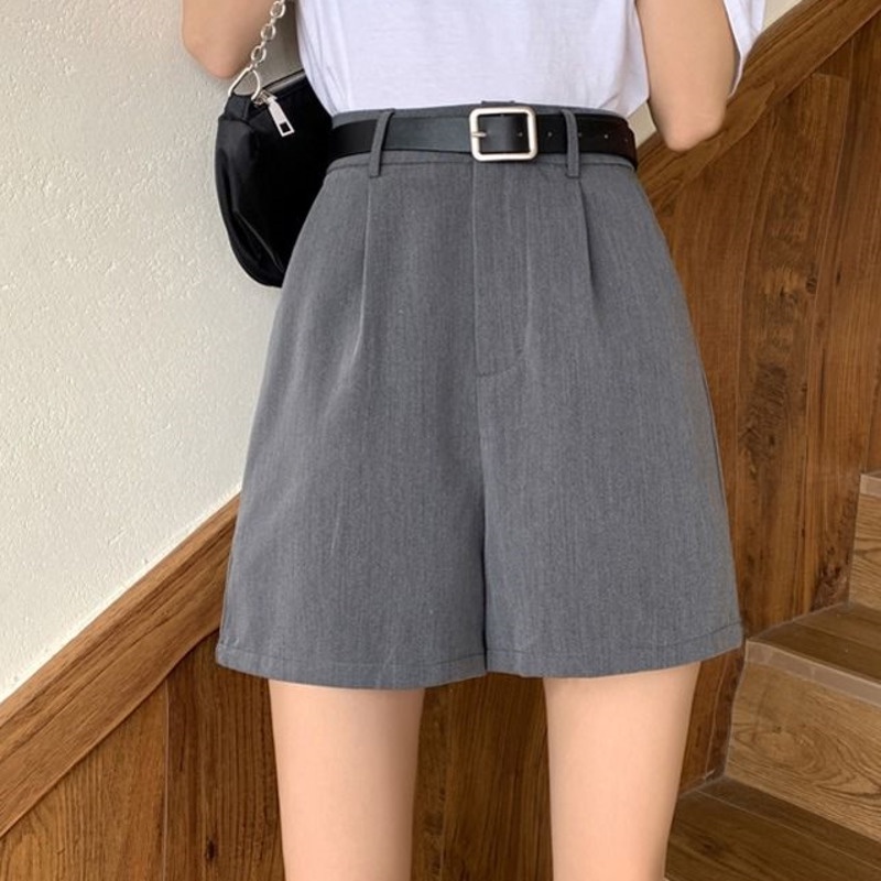 Quần Đùi Thời Trang Phong Cách Hàn Quốc 172588 Quần Short Ống Thẳng Giảm Thời Trang