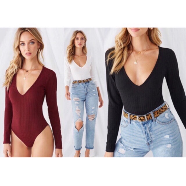 Bodysuit Cổ Tim F21