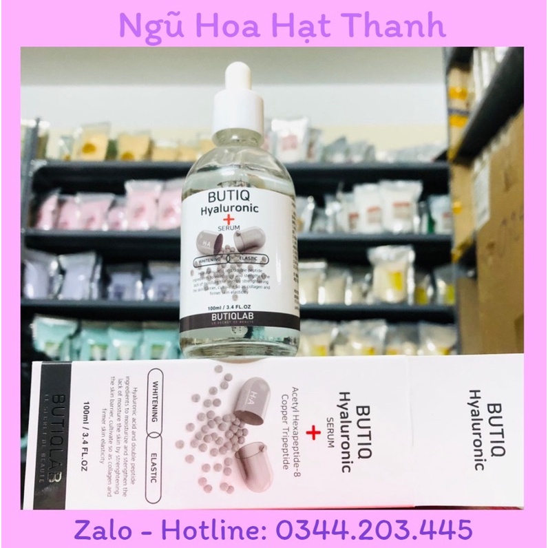 Serum HA Butiq Lab Hàn Quốc Tinh Chất Hyaluronic Acid Căng Bóng Dưỡng Trắng Phục Hồi Hư Tổn Chính Hãng Công Ty