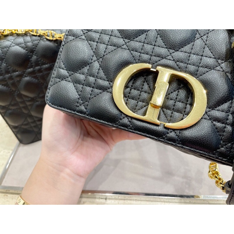 Túi xách Diỏr caro chất da bò hàng order trung