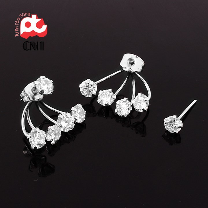 Bông tai inox nữ cao cấp BTN26