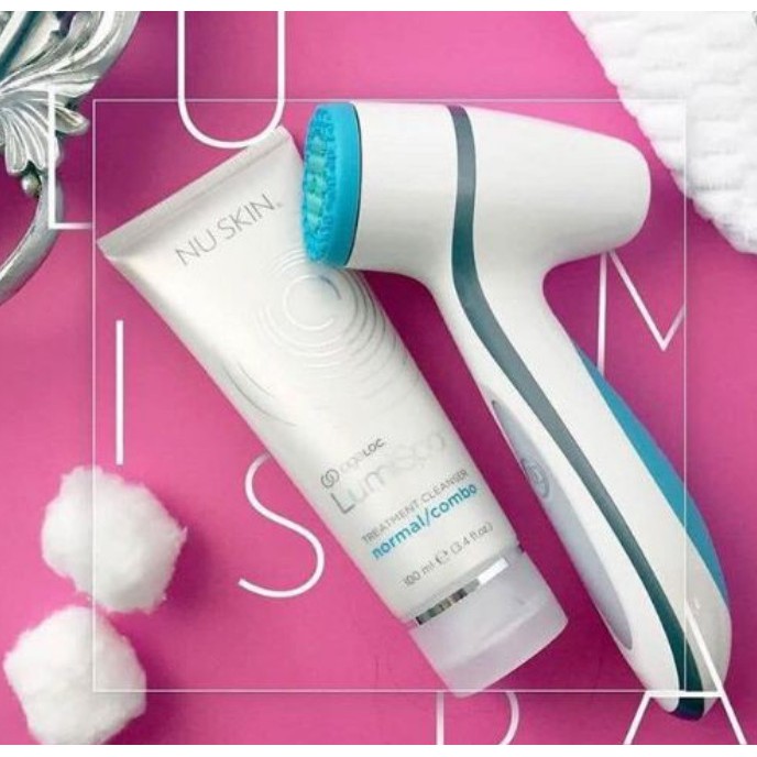 Máy Rửa Mặt Cao Cấp LumiSpa - Nuskin  CAM KẾT CHÍNH HÃNG