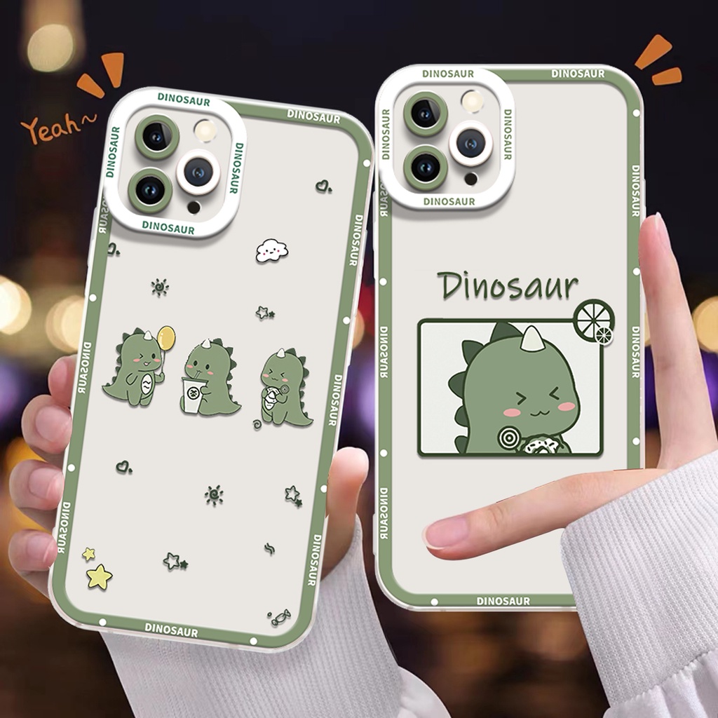 Ốp Điện Thoại TPU Dẻo Trong Suốt Họa Tiết Hoạt Hình Dễ Thương Cho IPhone 14 13 12 11 Pro XS Max X XR 8 7 6 6S Plus