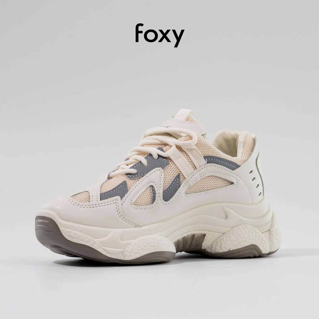 Giày Sneaker Nữ FOXY Độn Đế Tăng Chiều Cao 4 Phân Năng Động_FOX002