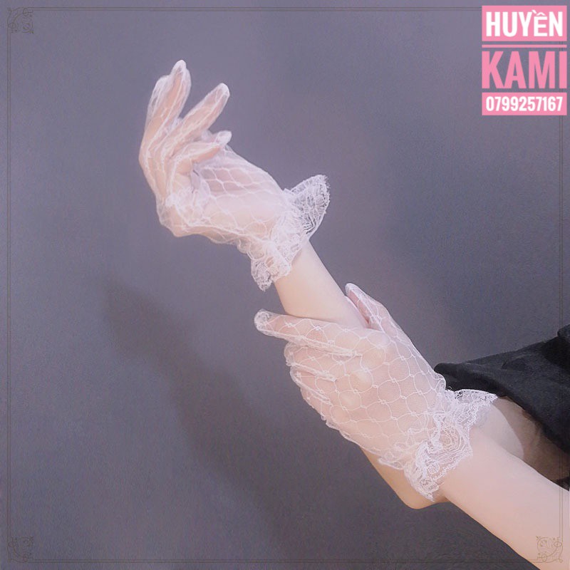 Găng tay ren mỏng , găng tay cô dâu chụp ảnh vsbg iosgirl lightroom